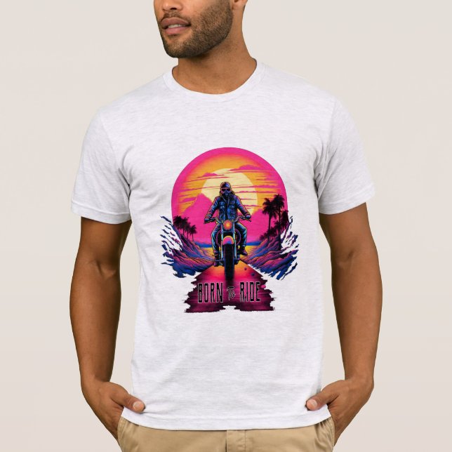 Motor Born to Ride T-shirt (Front)