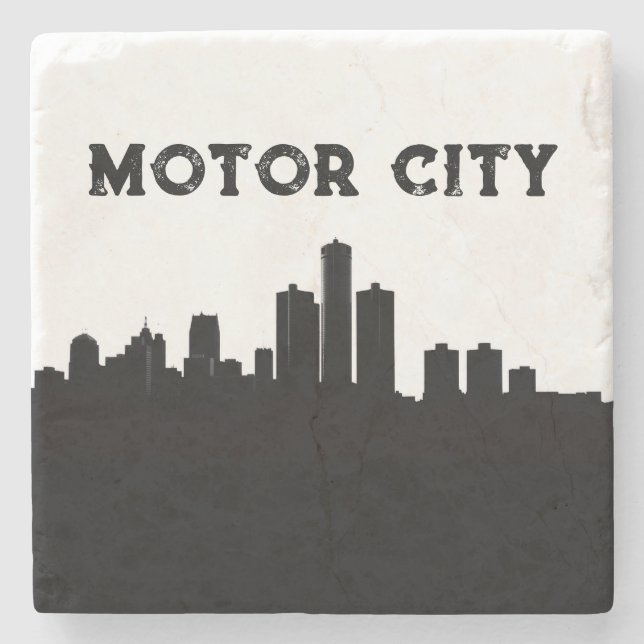 Motor City 313 Coaster (Front)
