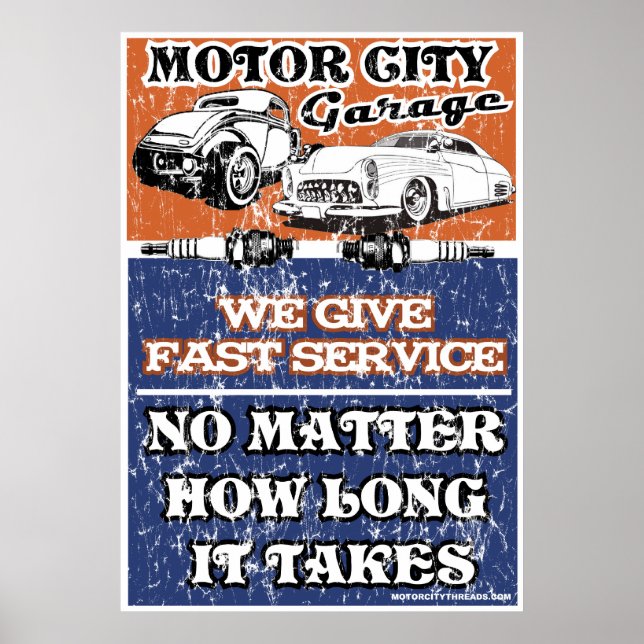 MOTOR CITY GARAGE 2 POSTER (Front)