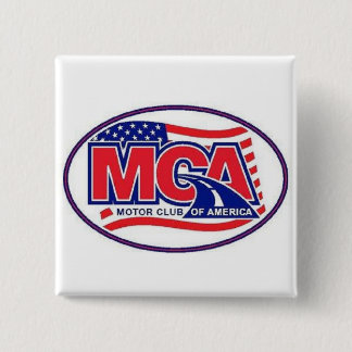 MOTOR CLUB AMERICA - MCA  40for80.com 15 Cm Square Badge