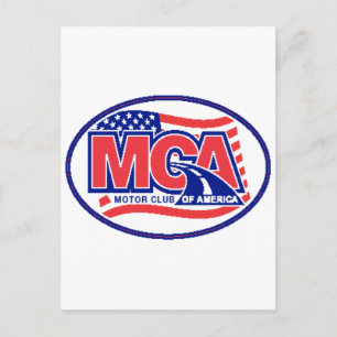 Motor Club Of America Postcard
