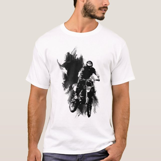 Motor Cross Grunge T-Shirt (Front)