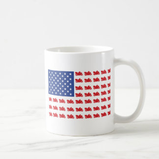 Motor-Cycle-Flag-Cruiser Coffee Mug