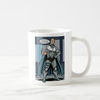 motor man always at your service! coffee mug