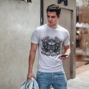 Motor Monster Metal  T-Shirt