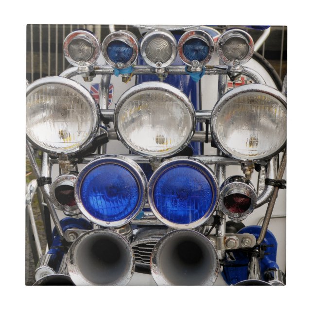 MOTOR SCOOTER TILE (Front)