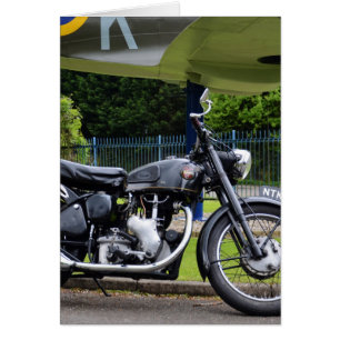 Motorbike And Spitfire