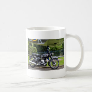 Motorbike And Spitfire Coffee Mug