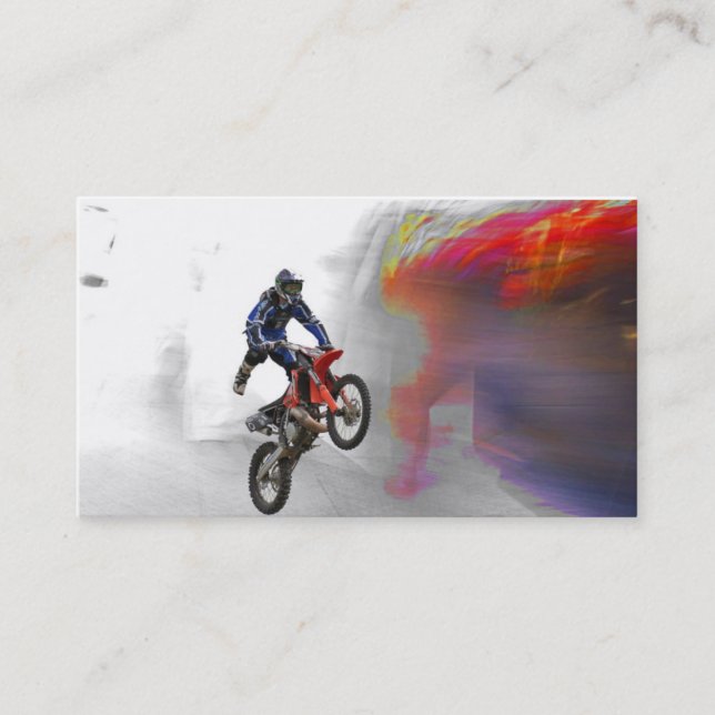 Motorbike Business Card (Front)