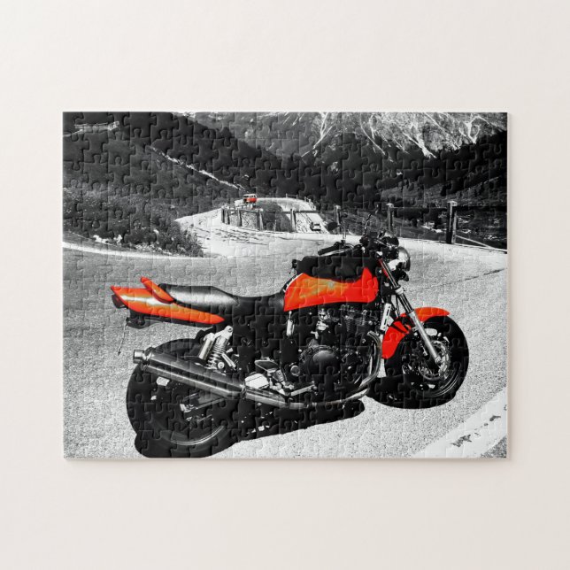 Motorbike Jigsaw Puzzle (Horizontal)