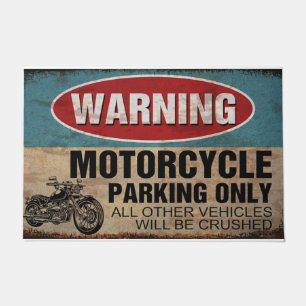 Motorbike Mat - Personalised Welcome Mat