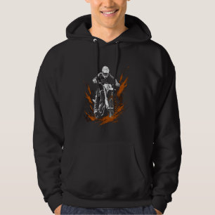 Motorbike Motocross Dirtbike Racing Helmet Gear De Hoodie