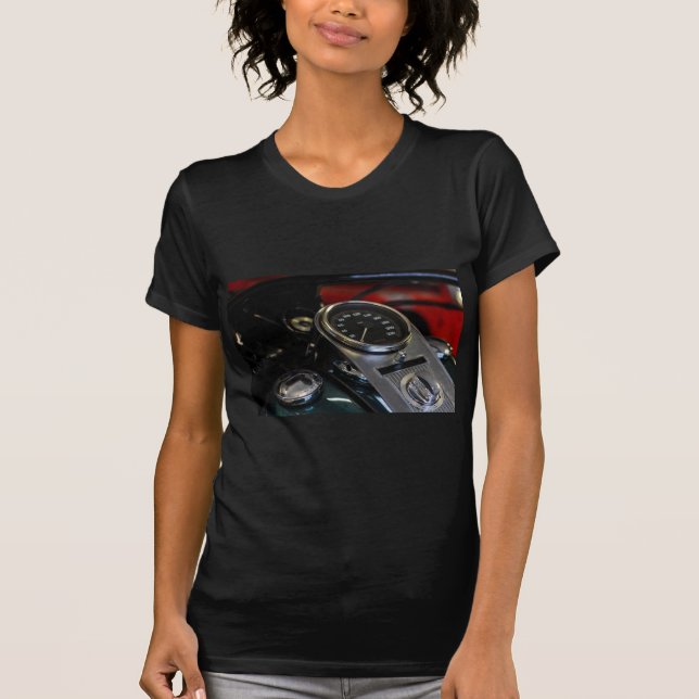Motorbike Motorcycle Biker Rider T-Shirt (Front)