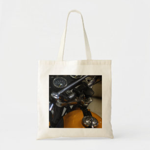 Motorbike Motorcycle Biker Rider Tote Bag
