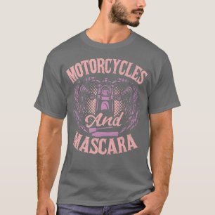 Motorbike Motorcycles And Mascara Biker Biking 808 T-Shirt