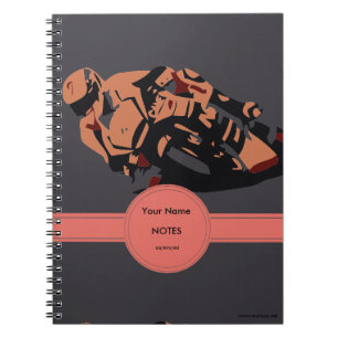 Motorbike Spiral Notebook