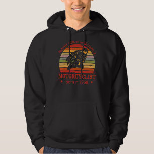 Motorbiker Born 1968 Birthday Motorcycle Motorcycl Hoodie