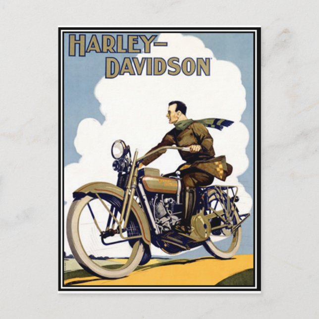 Motorbyke Postcard (Front)