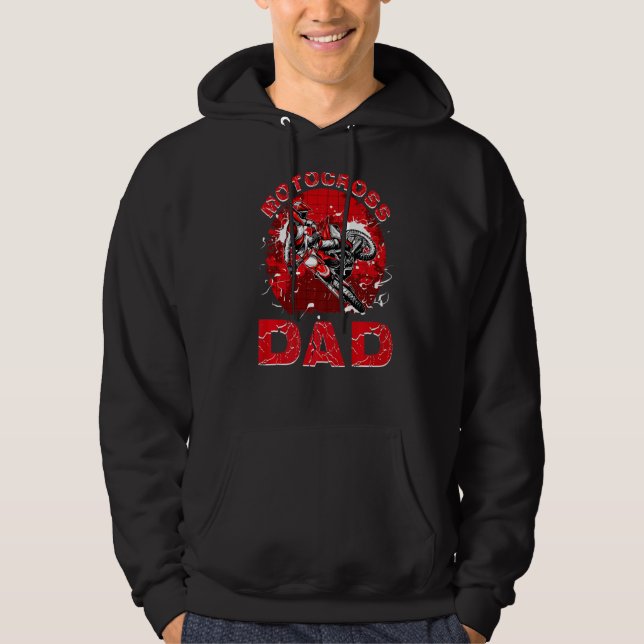 Motorcross Dad Hoodie (Front)