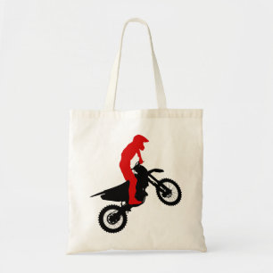 Motorcross Rider Tote Bag