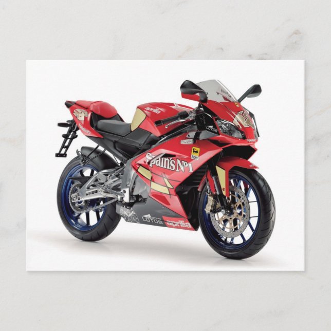 Motorcycle 05 postcard (Front)
