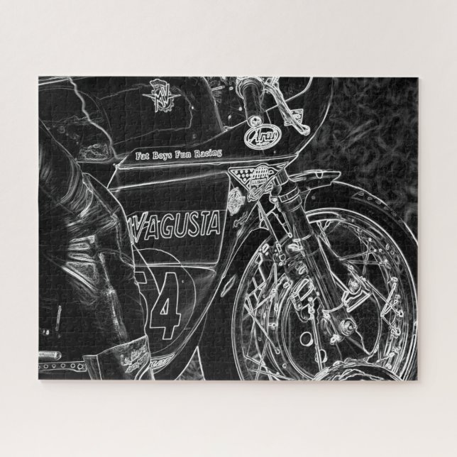 Motorcycle 1 16x20 520pc jpa jigsaw puzzle (Horizontal)