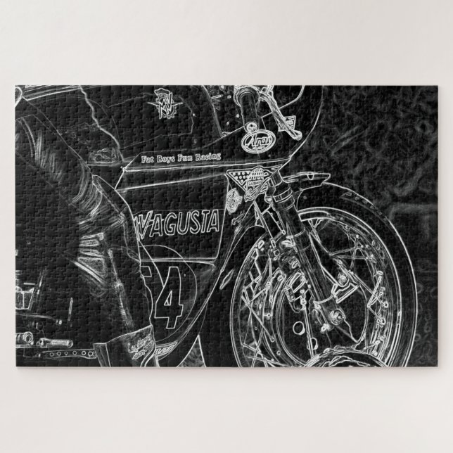 Motorcycle 1 20x30 1014pc jpcnm jigsaw puzzle (Horizontal)