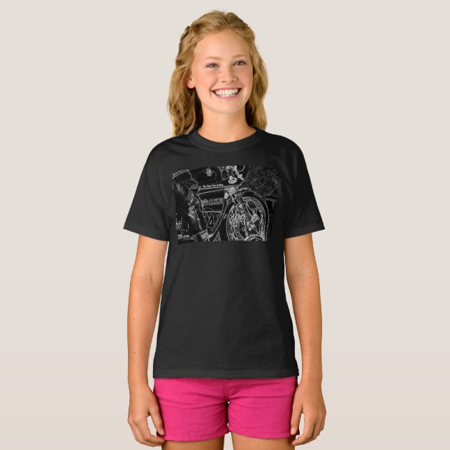 Motorcycle 1 gccna T-Shirt (Front Full)