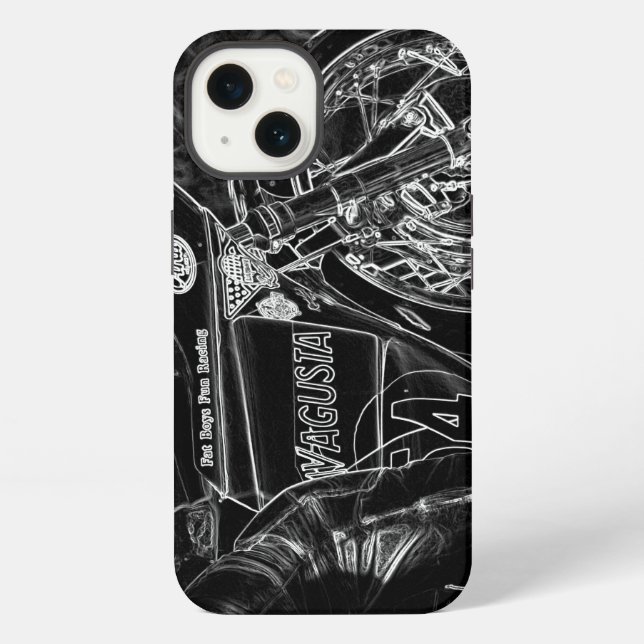 Motorcycle 1 iphcna iPhone case (Back)