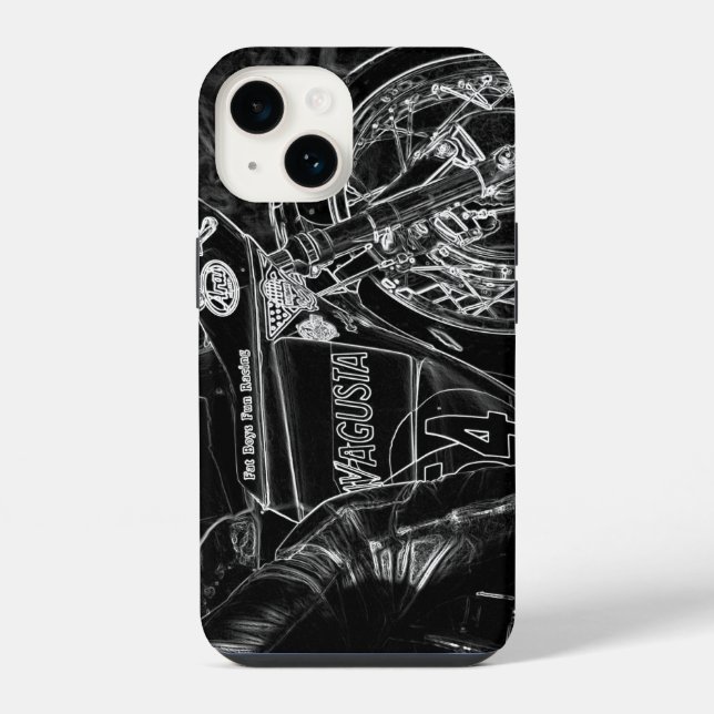 Motorcycle 1 iphcna iPhone case (Back)