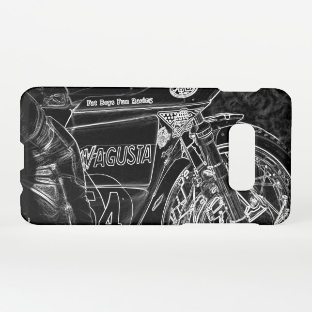 Motorcycle 1 sgcnm samsung galaxy case (Back Horizontal)