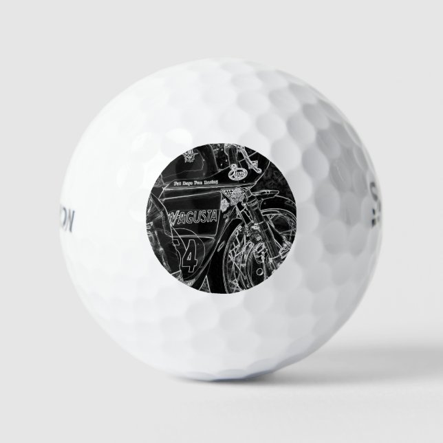 Motorcycle 1 ssf gbcna golf balls (Front)