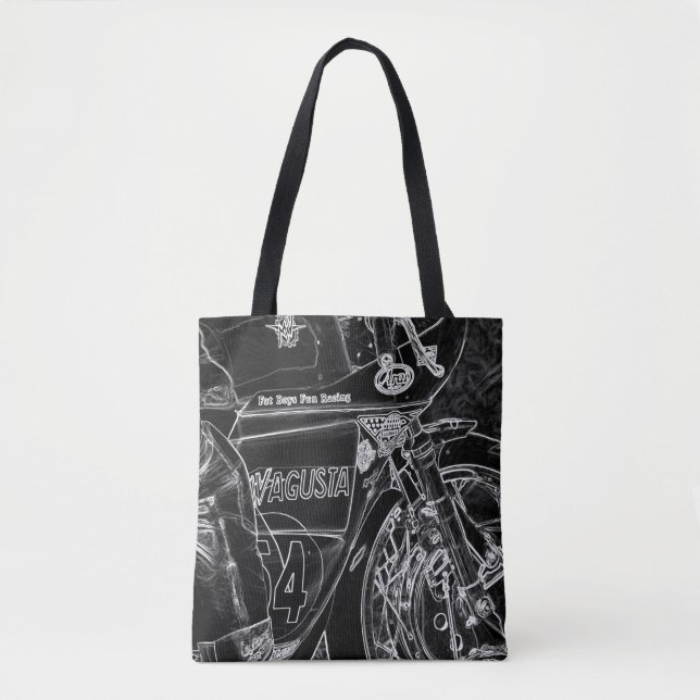 Motorcycle 1 stcnm tote bag (Front)