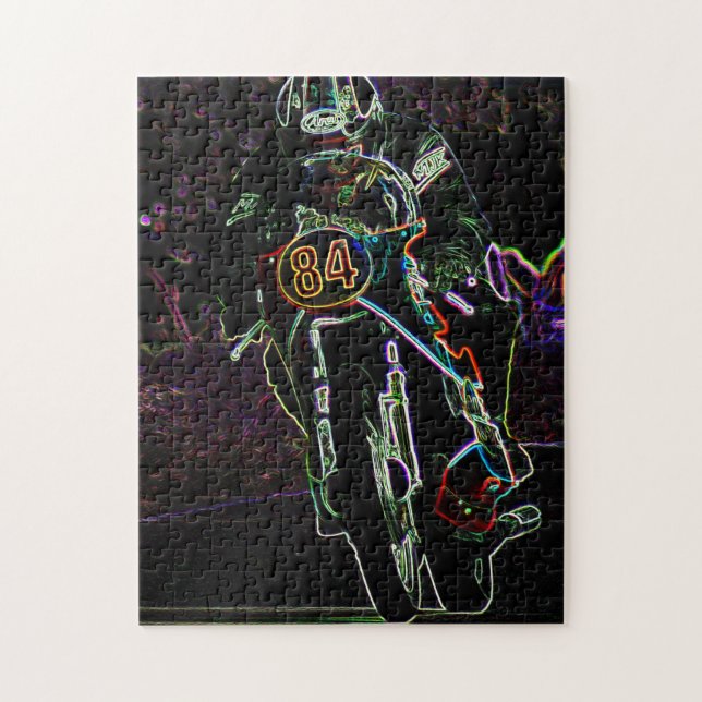 Motorcycle 2 11x14 252pc jpm jigsaw puzzle (Vertical)