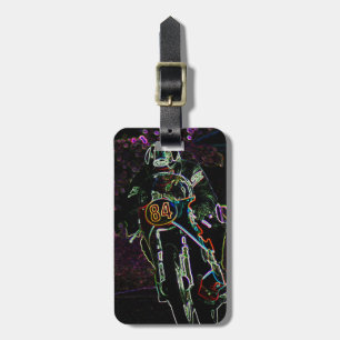 Motorcycle 2 cd ltcnm luggage tag