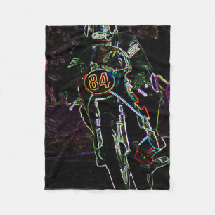 Motorcycle 2 fbcn fleece blanket