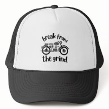 Motorcycle 2 Hat (Grey)