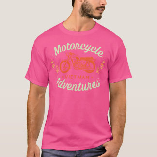 Motorcycle Adventures Vintage Vietnam Southeast As T-Shirt