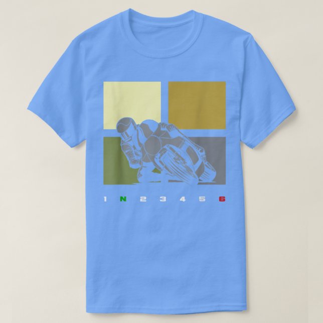 Motorcycle Apparel - Biker Motorcycle 1111 T-Shirt (Design Front)