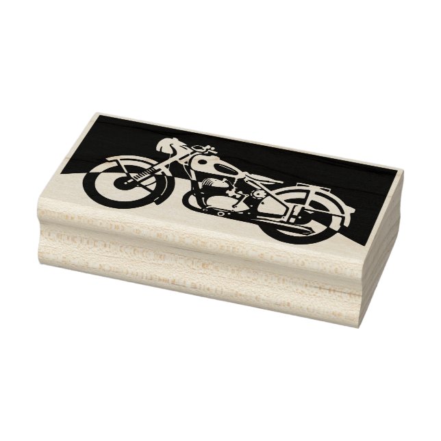 motorcycle art stamp (Stamp)