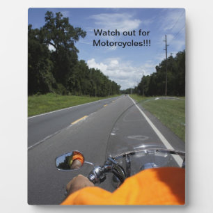 Motorcycle Awareness Plaque
