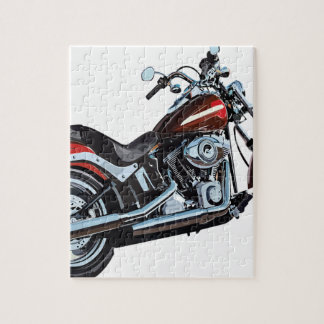 Motorcycle Bike Biker Jigsaw Puzzle