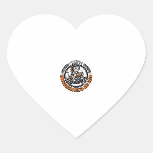Motorcycle Biker Cat Pet Lover Shirt Art - Motorcy Heart Sticker