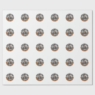 Motorcycle Biker Cat Pet Lover Shirt Art - Motorcy Wrapping Paper