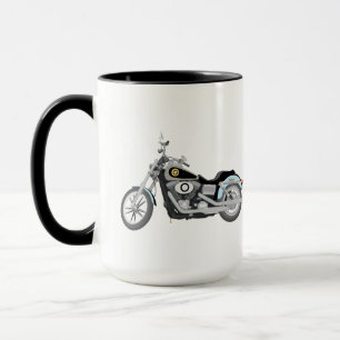 Motorcycle Biker Coffee Mug 15oz   Motorcycle Gift