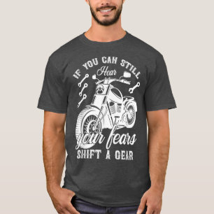 Motorcycle Biker Design Vintage Gear Men Women Ki T-Shirt