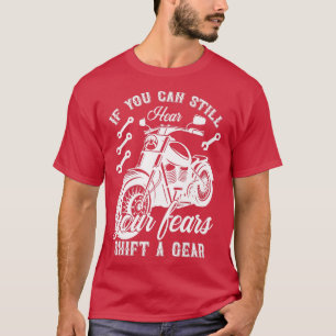 Motorcycle Biker Design Vintage Gear Men Women Ki T-Shirt