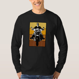 Motorcycle Biker Motorcyclist Chopper Motorcycling T-Shirt