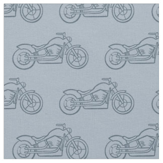 Motorcycle Boys Racing Bike Motorbike Sport Blue Fabric