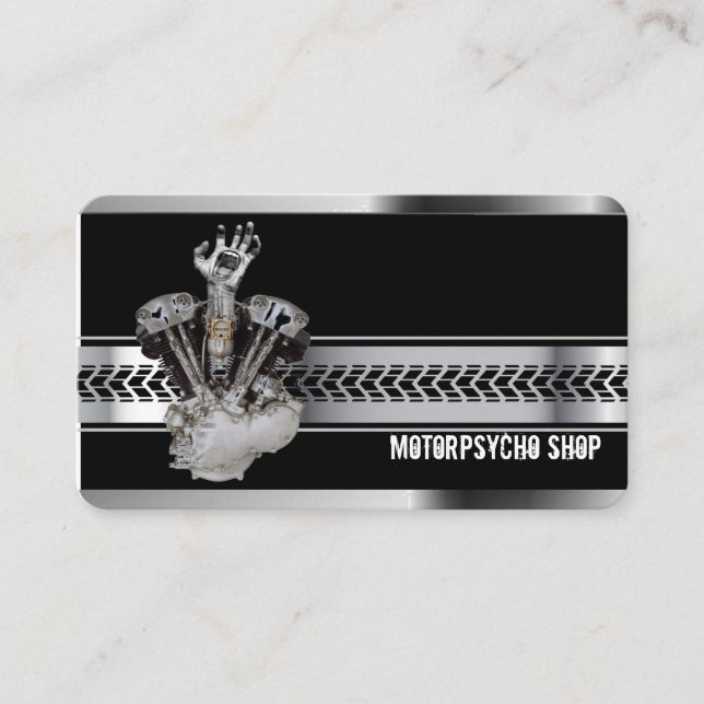 Motorcycle Business Card (Front)